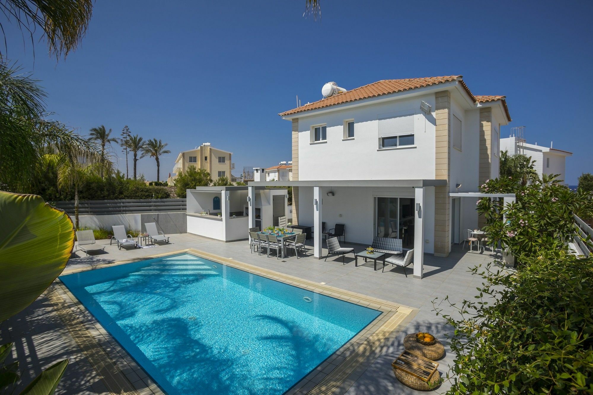 Protaras Villa Sandy Toes Паралимни Экстерьер фото