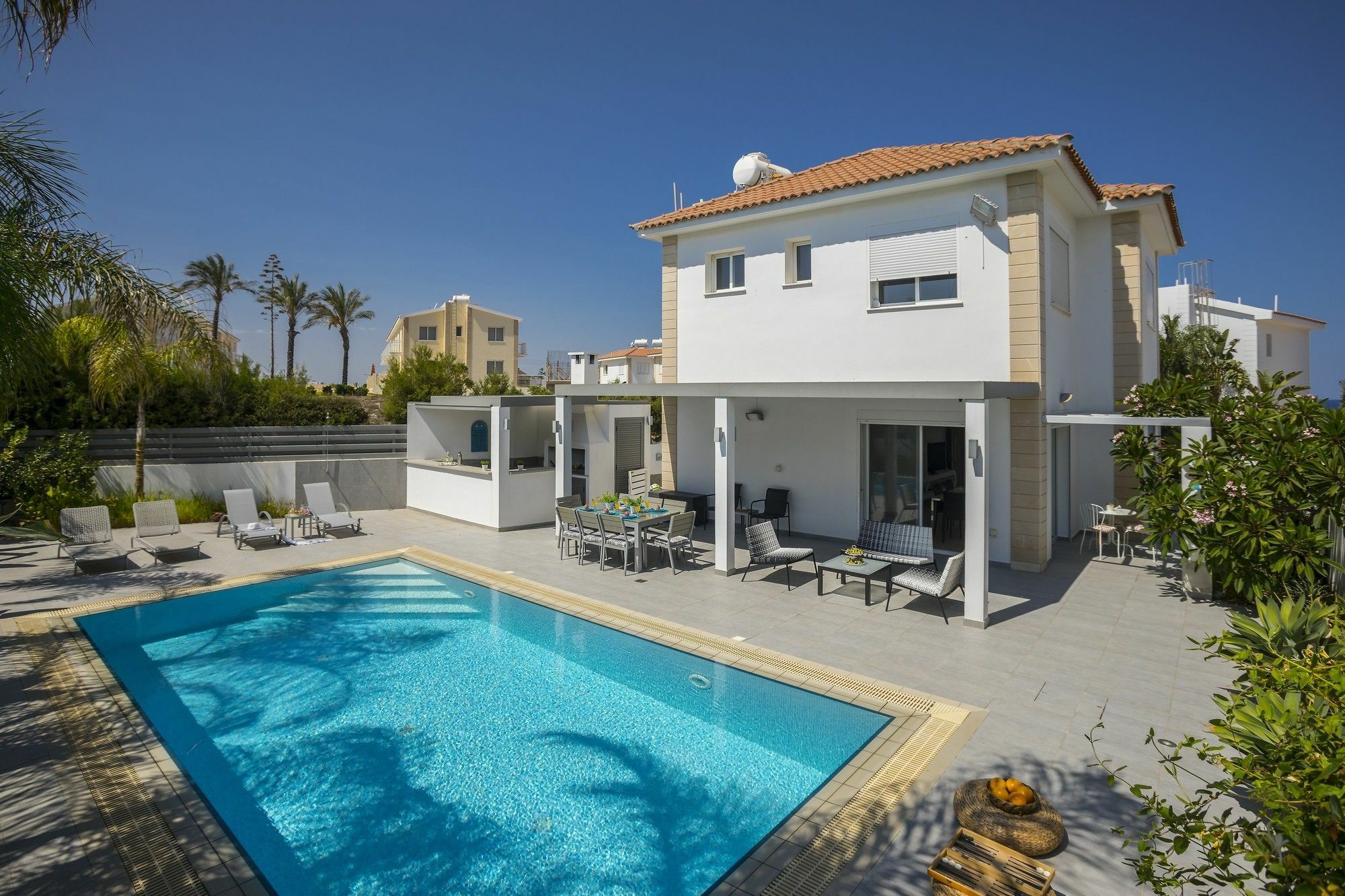 Protaras Villa Sandy Toes Паралимни Экстерьер фото